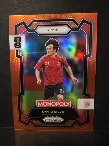 David Silva 2026 Panini Prizm Orange /149