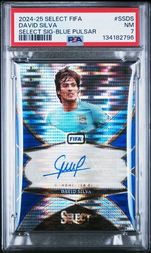 David Silva 2024 Panini Select Blue Pulsar