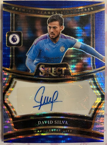 David Silva 2024 Panini Select Blue Pulsar #S-DV