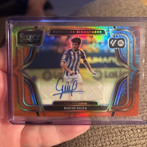 David Silva 2025 Panini Select Tie-Dye /25