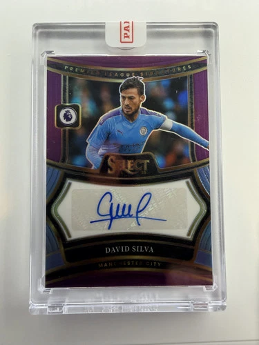 David Silva 2024 Panini Seleziona Premier League Calcio Viola /199