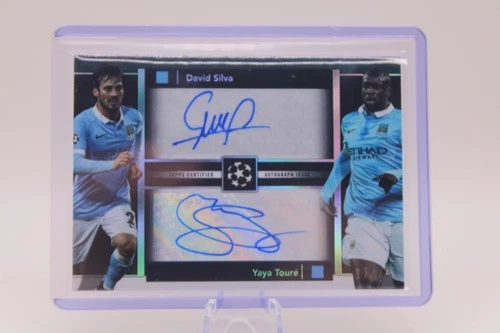 David Silva & Yaya Toure 2024 Topps Museum /25