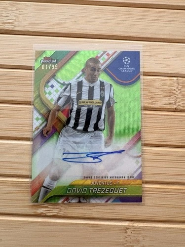 David Trezeguet 2024 Topps Finest /99