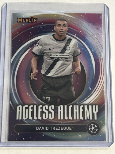 David Trezeguet 2024 Topps Merlin Chrome