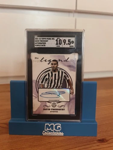 David Trezeguet 2021 Topps Pearl Purple /25