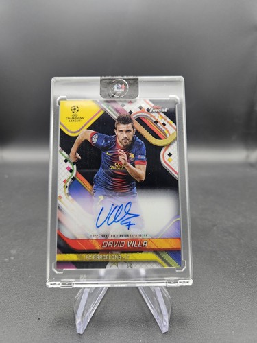 David Villa 2024 Topps Finest /10