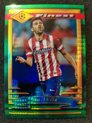 David Villa 2022 Topps Finest /35