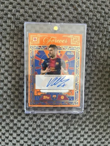 David Villa 2026 Topps Forever /25