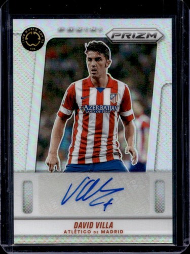 David Villa 2025 Panini Prizm Argento /99