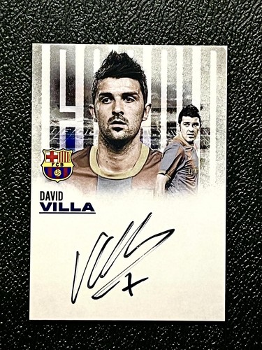 David Villa 2025 Futera Team Set Zafiro Azul /3