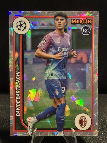 Davide Bartesaghi 2023 Topps Chrome Merlin UEFA Atomic Refractor /250