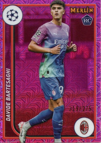 Davide Bartesaghi 2023 Topps Merlin Chrome Refractor /275