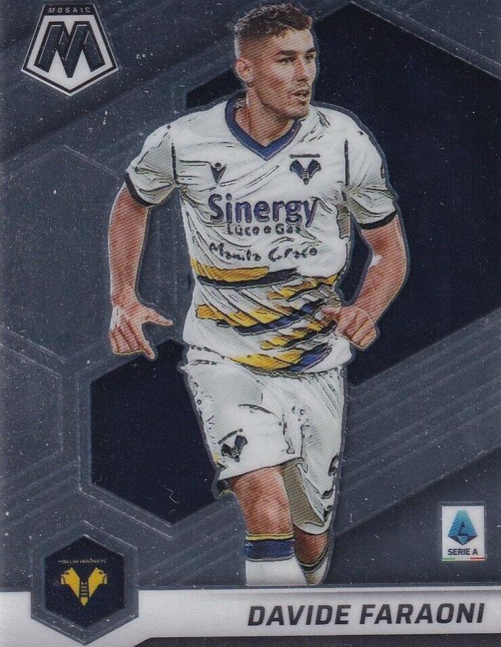 Davide Faraoni 2021 Panini Mosaic Serie A