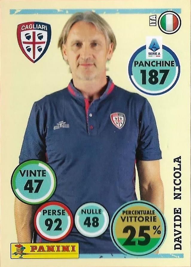 Davide Nicola 2024 Panini Calciatori Stickers