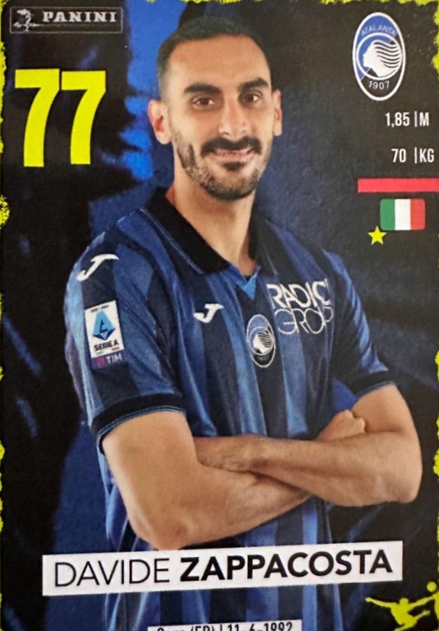 Davide Zappacosta 2023 Panini Calciatori Stickers