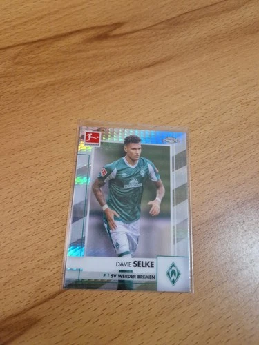 Davie Selke 2020 Topps Bundesliga Chrome Prism /199