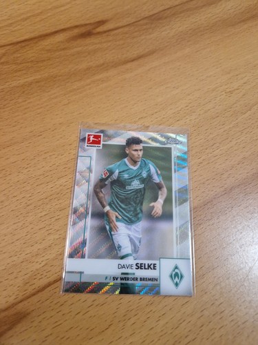 Davie Selke 2020 Topps Bundesliga Chrome X Fractor /250