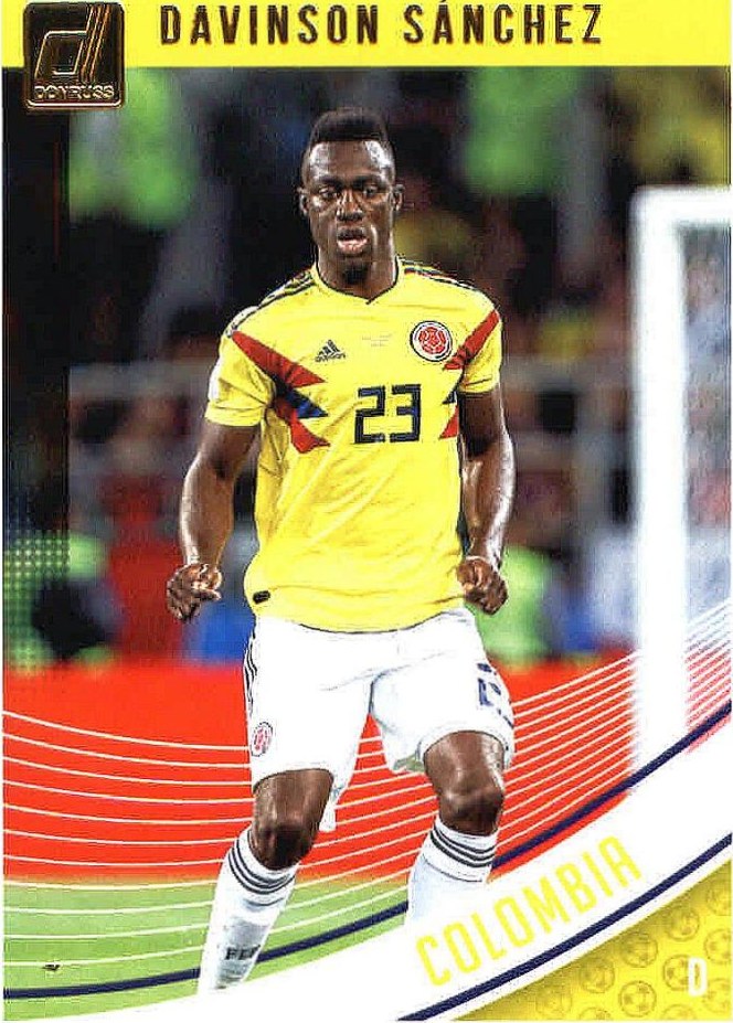 Davinson Sanchez 2018 Panini Donruss Soccer 113