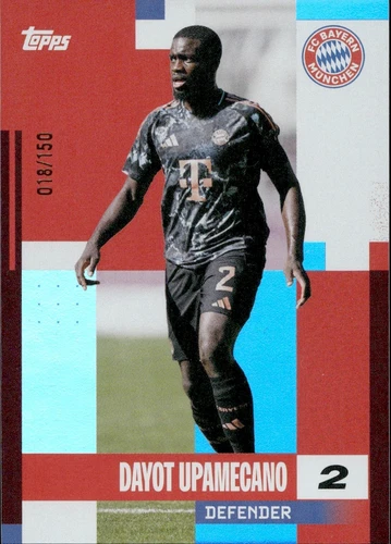 Dayot Upamecano 2025 Topps Bayern München Team Set /150