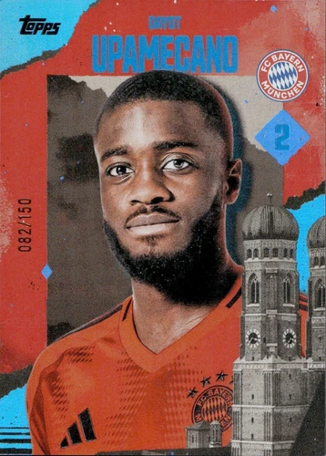 Dayot Upamecano 2025 Topps Bayern Munich Team Set /150
