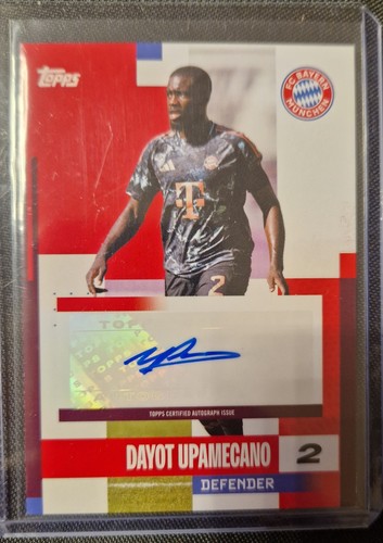 Dayot Upamecano 2024 Topps Bayern Team Set