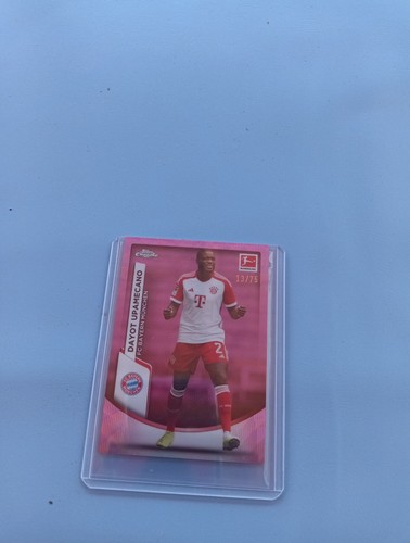 Dayot Upamecano 2023 Topps Bundesliga Chrome Refractor /75