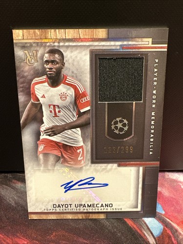 Dayot Upamecano 2023 Topps Champions League Museum /299