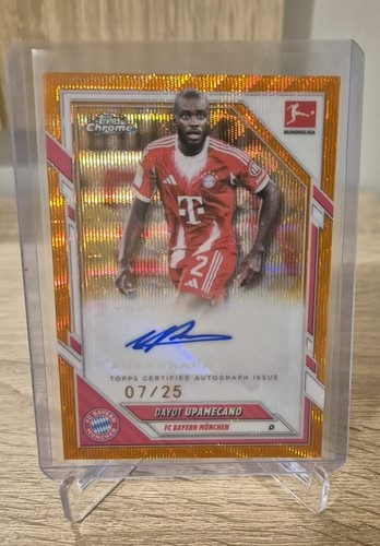 Dayot Upamecano 2026 Topps Chrome /25