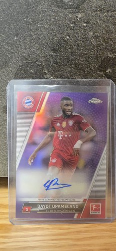 Dayot Upamecano 2021 Topps Chrome Bundesliga /199