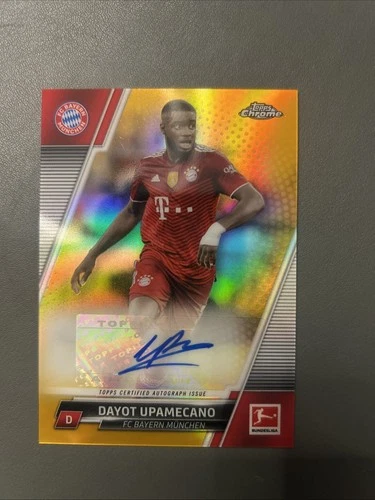 Dayot Upamecano 2021 Topps Chrome Bundesliga /50