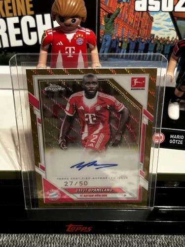 Dayot Upamecano 2025 Topps Chrome Bundesliga /50