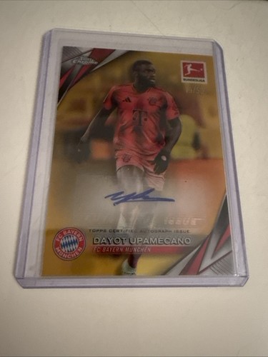 Dayot Upamecano 2024 Topps Chrome Bundesliga /50