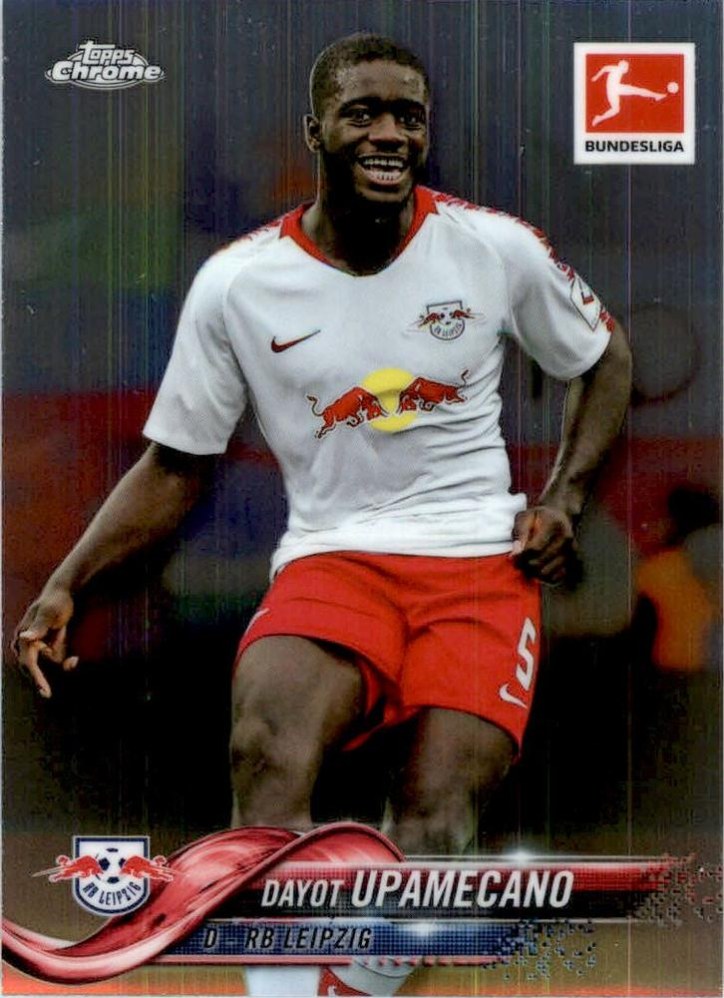 Dayot Upamecano 2018 Topps Chrome Bundesliga 77