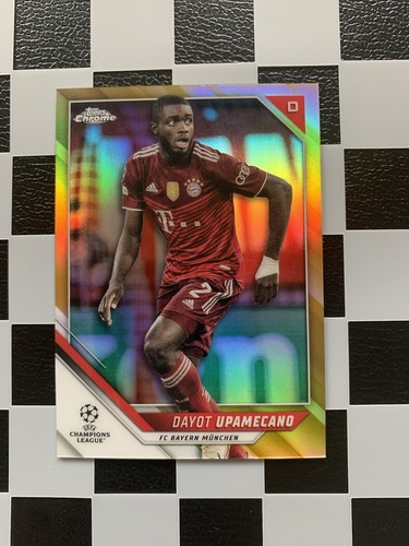 Dayot Upamecano 2021 Topps Chrome Gold /50