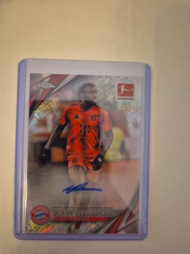Dayot Upamecano 2024 Topps Chrome Toppsfractor /52