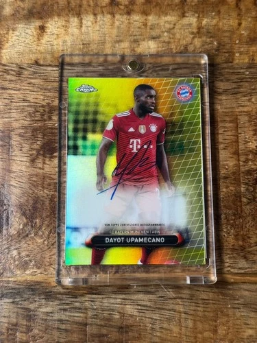 Dayot Upamecano 2022 Topps Cromo Amarillo /20
