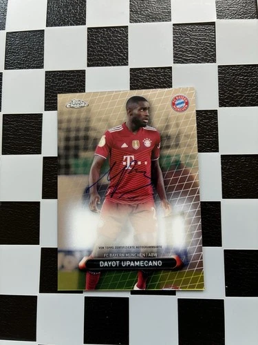 Dayot Upamecano 2021 Topps Cromo FC /75