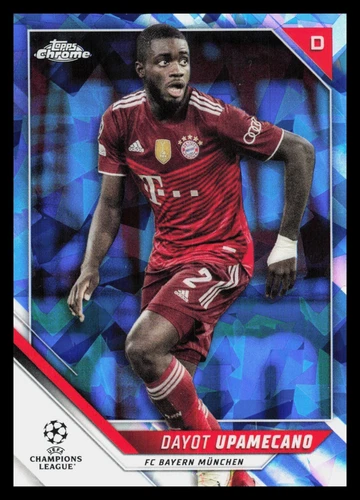 Dayot Upamecano 2021 Topps Cromo Zafiro Sapphire