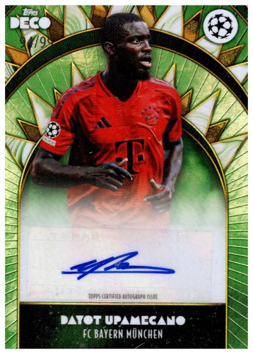 Dayot Upamecano 2024 Topps DECO /99