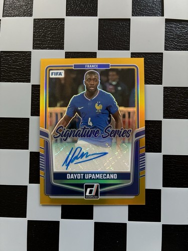 Dayot Upamecano 2024 Panini Donruss FIFA Gold /10