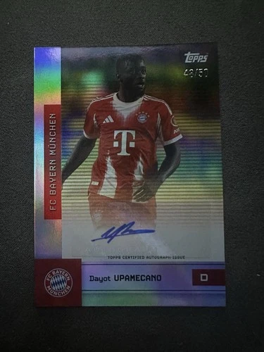 Dayot Upamecano 2025 Topps FC Bayern /50