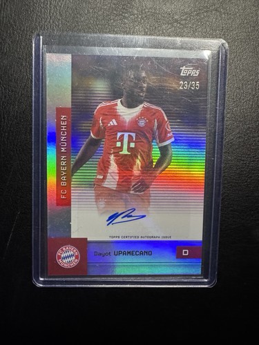 Dayot Upamecano 2025 Topps FC Bayern München Team Set 23/35