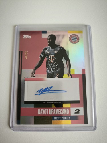 Dayot Upamecano 2024 Topps FC Bayern Monaco /50