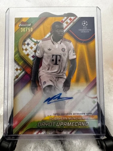 Dayot Upamecano 2024 Topps Finest /50