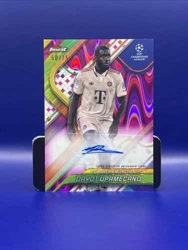 Dayot Upamecano 2024 Topps Finest /75