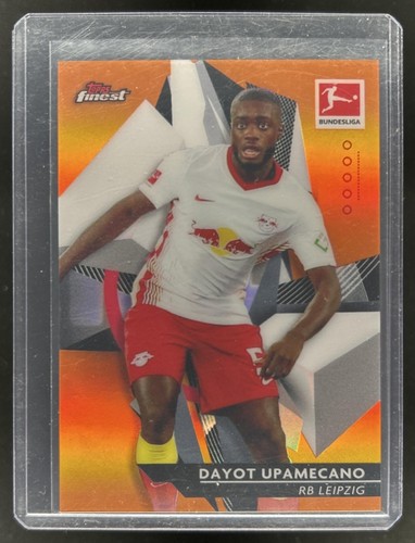 Dayot Upamecano 2020 Topps Finest Bundesliga Orange Refractor /25