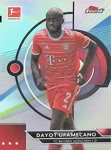 Dayot Upamecano 2022 Topps Finest Refractor