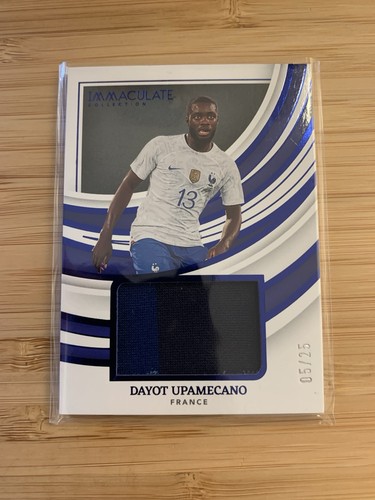 Dayot Upamecano 2022 Panini Immaculate /25