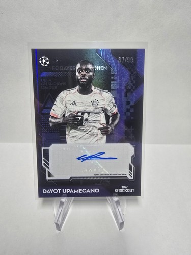 Dayot Upamecano 2025 Topps Knockout /99