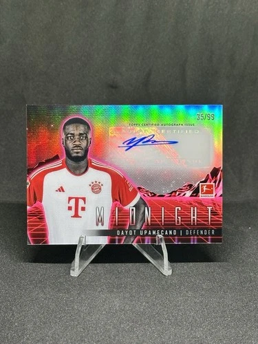 Dayot Upamecano 2024 Topps Midnight Bundesliga /99
